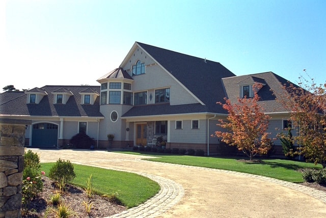 Chilton Development craftsman style custom home with stone facade