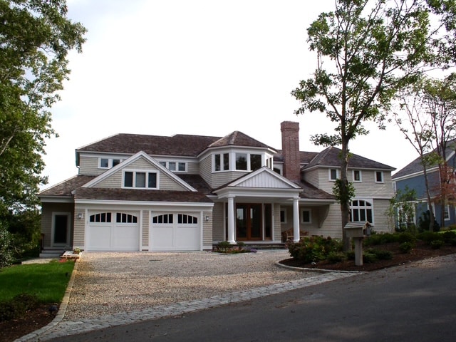 Chilton Development luxury home custom home exterior front view